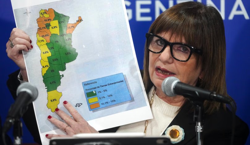 Bullrich y la Ley de tierras