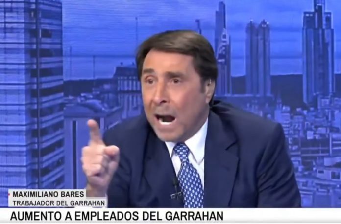 Eduardo Feinmann chorrea fascismo