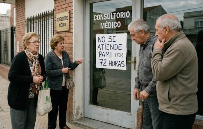 Jubilados del PAMI sin médicos ni remedios, abandonados a su suerte