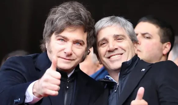 Milei saca de apuro judicial a Caputo, Sturzenegger y Macri